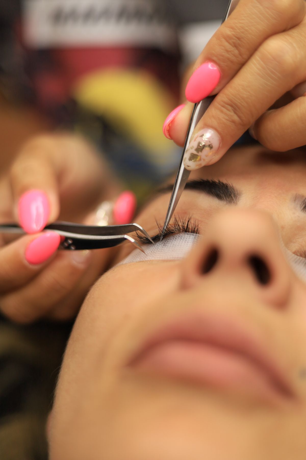 Lash close up